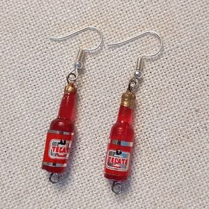 Tecate Beer earrings